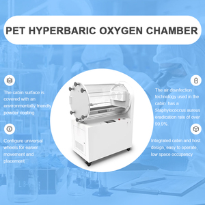 Yicai Tùy Chỉnh Thú Y Thiết Bị 10L/Min Tỷ Lệ Oxy Hình Hệ Thống Pet Hyperbaric Điều Trị Oxy Buồng - Product Image 3