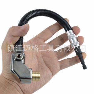 Flexible Shaft <b>Bit</b> Adapter 300mm <b>Long</b> With Handle For Electric <b>Drill</b> Chromium Vanadium Steel Gear Core - Product Image 2