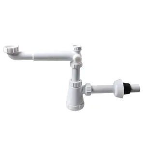 <span class=keywords><strong>TALEA</strong></span> 1 1/4 "Lavabo Kit de residuos Tubo de drenaje Ahorro de espacio Lavabo Botella Trampa Lavabo Fregadero Accesorio de drenaje - Product Image 1