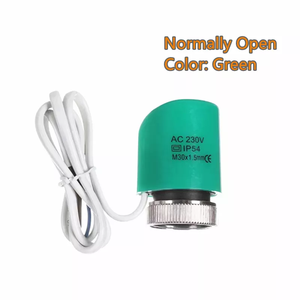 Vanne de collecteur, électrovanne de collecteur, normalement ouverte, port M30*1.5, actionneur thermique électrique, <span class=keywords><strong>chauffage</strong></span> par le sol, 230V 24V - Product Image 6