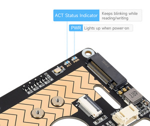 웨이브쉐어 PCIe TO M.<span class=keywords><strong>2</strong></span> 보드 D-SKU-27709, 라즈베리 파이 5용 PCIe TO M.<span class=keywords><strong>2</strong></span> 어댑터 보드 (D), 호환 가능 - Product Image 2
