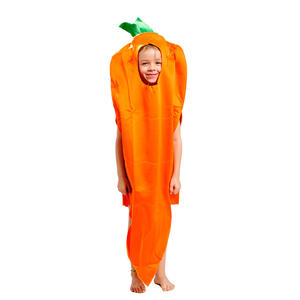 Carnival Halloween Children's Performance Clothing Carrot Cartoon Role Play Cosplay Makeup Ball Stage <strong>Outfit</strong> - Product Image 1