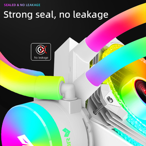 Coolmoon Đặc Biệt <span class=keywords><strong>CPU</strong></span> Nước Làm Mát Tản Nhiệt Như Loạt Argb Pwm Chất Lỏng <span class=keywords><strong>CPU</strong></span> Mát Chiếu Sáng Ống Chơi Game PC Nước Làm Mát - Product Image 5
