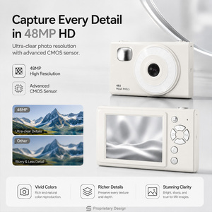 Cámara digital con pantalla IPS de 2,8 pulgadas, enfoque automático, <span class=keywords><strong>zoom</strong></span> 16X, triple luz de relleno, reproductor MP3, videocámara compacta para estudiantes y principiantes - Product Image 4