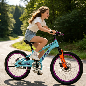 Vélo Enfant Nouveau Style 2026 en Acier Carbone Haute Performance pour Garçons et Filles – Disponible en Gris, <span class=keywords><strong>Bleu</strong></span>, Blanc, Rose - Product Image 5