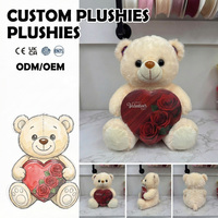Fabricant de jouets en peluche personnalisés – Usine de production de modèles d'ours assis hautement réalistes – Échantillon de décorations pour hall d'hôtel – Porte-clés en peluche en gros