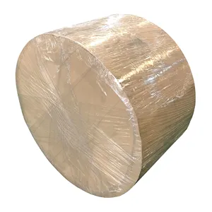 Rollo de papel revestido de PE simple para envolver alimentos de pulpa de madera virgen de alta calidad al por mayor para material de vasos de papel