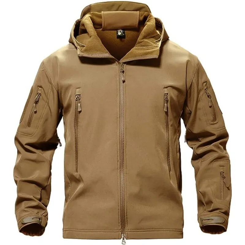 Abbigliamento sportivo impermeabile da uomo all'ingrosso escursionismo Special Ops Soft Shell Jacket Coat for Men