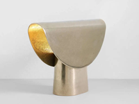 Lampe de table pliable contemporaine en laiton massif doré pour chambre à coucher, café, restaurant, hôtel, lampe de table d'intérieur