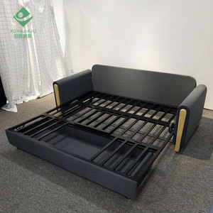 Moderna sedia pieghevole in legno dormiente divano letto a tre posti soggiorno <span class=keywords><strong>Divan</strong></span> multifunzione - Product Image 5