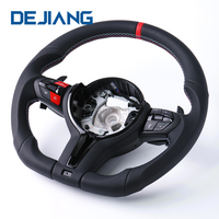 Volant de voiture en cuir M-Sport à fond plat pour BMW X1 X2 X3 X4 F30 F10 F21 F22 F15 F16 F45 E70 E90 E84 E71 E92 PROMOTION EXCEPTIONNELLE