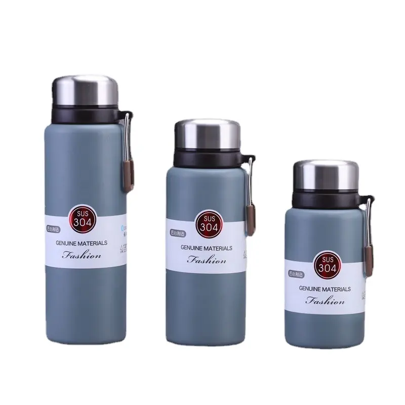 Botol air kapasitas besar, botol air kapasitas besar portabel isolasi Vacuum Flask Stainless Steel 2023 ml