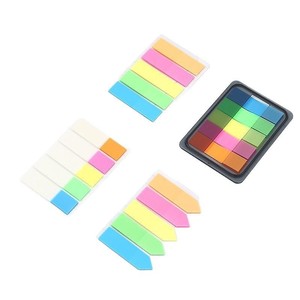 Colored Writable <b>Book</b> Tabs for Notebooks Files and Documents Clear Sticky <b>Notes</b> with Anti-Tear Material - Product Image 3