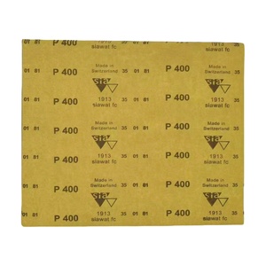 Carta vetrata all'ossido di alluminio 9*11 pollici rosso impermeabile abrasivo umido/asciutto carta alta 1mm personalizzabile OEM rettangolo - Product Image 3