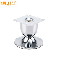 Pieds de canapé et pieds de lit en métal WINSTAR, accessoires de quincaillerie pour meubles, fourniture en gros d'accessoires de mobilier domestique