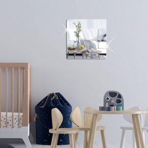 Acrylic Wall Sticker Self-Adhesive Full Body <b>Mirror</b> Suitable for Bedroom and Dormitory Wall Sticker Soft <b>Mirror</b> - Product Image 3