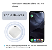 Traceur intelligent pour clés, bagages, animaux de compagnie, compatible iOS, avec suivi mondial et fonction de localisation de clés