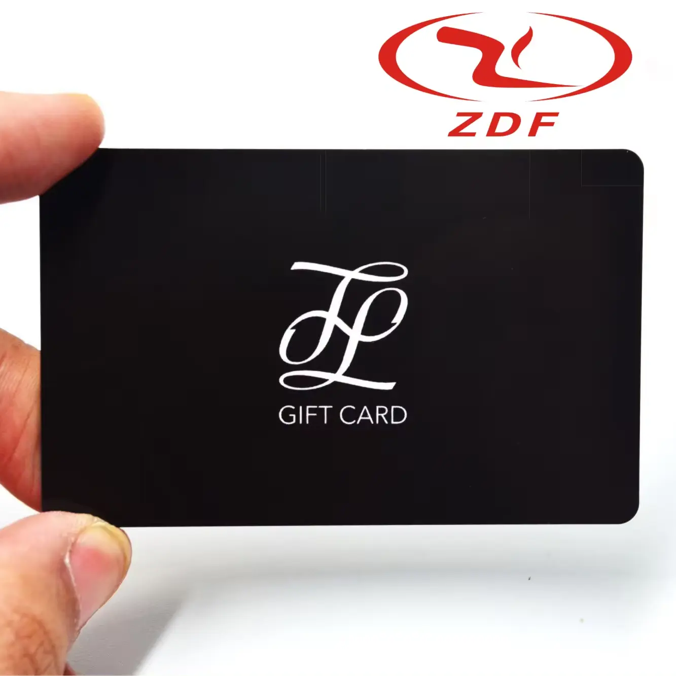 Factory wholesale Customized printed PVC Gift card VIP membership Loyalty Card signature panel with embossed number