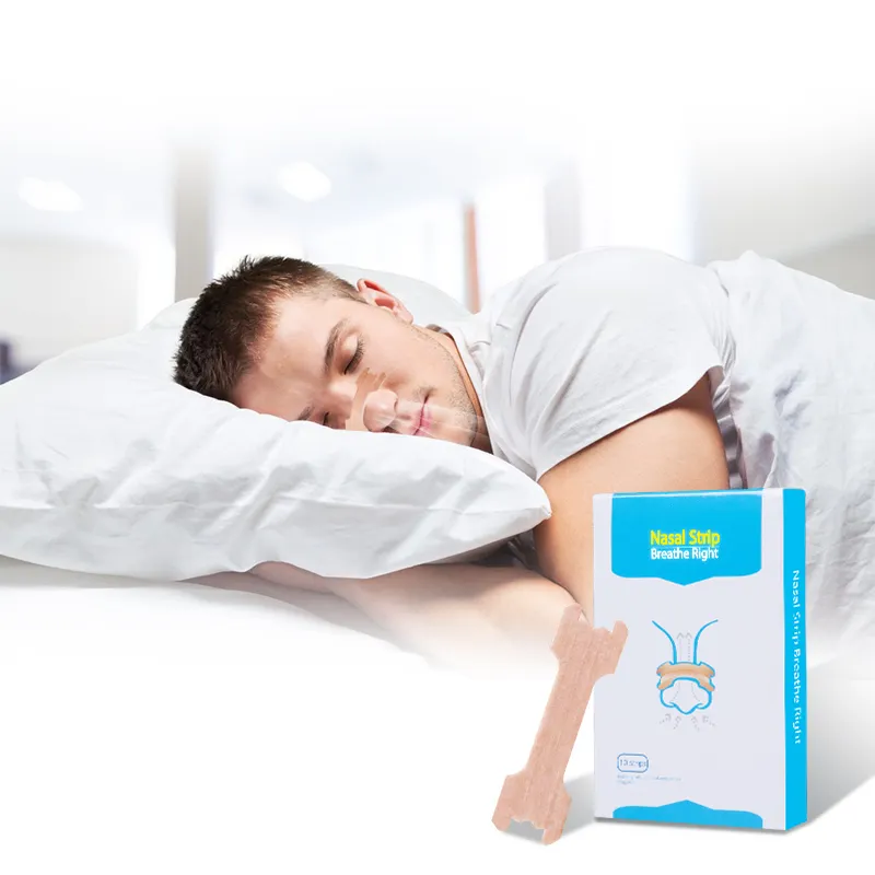 Les bandelettes nasales soulagent la congestion nasale froide patch nasal Les produits de soins de santé aident Deep Sleep 2024 produits tendances chauds