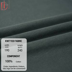 Ad alta densità pettinato 32s 2 strati di cotone assorbente umidità tessuto pesante in popeline tinta tinta tinta tinta con struttura resistente - Product Image 2