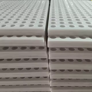 Tablero de polipropileno PP de corte personalizado Azulejos perforados de plástico Retornos Celling Placa de orificio de plástico <span class=keywords><strong>Techos</strong></span> de plástico-Productos de hoja - Product Image 3