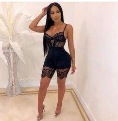 Loozyup — sous-vêtement érotique Sexy en dentelle pour femme, ensemble une pièce avec soutien-gorge, dos nu, <span class=keywords><strong>ouvert</strong></span>, Sexy - Product Image 5