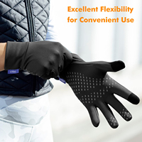 Gants personnalisés pour homme, légers, en polyester, pour l'hiver, le sport, la course à pied, la protection en plein air, avec écran tactile