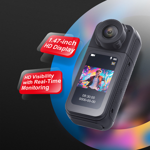 Thumb Sports <b>Camera</b> 1080P Video 180 Degree <b>Magnetic</b> Riding Portable 1.47 Inch Toddler <b>Camera</b> Mini Ultra Dv Body Worn <b>Camera</b> - Product Image 6