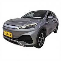 Véhicule électrique SUV BYD Yuan Plus d'occasion, prix usine Chine 2022, direction à gauche, 5 places, autonomie NEDC 401-500 km, puissance 200-250 kW, charge rapide