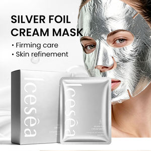 ซิลเวอร์ ฟอยล์ ครีม เฟซ มาส์ก ไฮเดรติ้ง ไบรท์เทนนิ่ง - Product Image 1