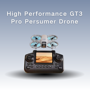 Drone GT3 Pro Mini pour Débutants avec Grand Écran, Télécommande, Double Caméra, Moteur Brushless en Plastique, Évitement d'Obstacles, <span class=keywords><strong>Photographie</strong></span> Longue Portée - Product Image 1