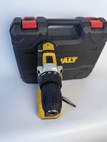 Perceuse à batterie au lithium 21V, moteur à balais, perceuse sans fil, tournevis électrique, kits d'outils