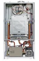 Chaudière murale à gaz bithermique de 35 kW pour le chauffage et l'eau chaude