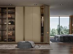 Armoires de chambre à coucher en bois massif de haute qualité, armoires de conception moderne haut de gamme - Product Image 5