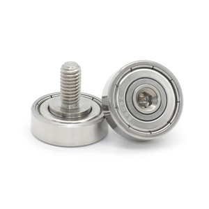 Rodamientos Deslizantes de Acero Inoxidable S608ZZ Suministrados por el Fabricante, Rodillos Metálicos Especiales No Estándar con Tornillos M6, Suministro al por Mayor - Product Image 5