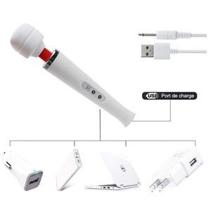 Vibrateur sexuel de masturbation à charge USB Big AV Flirting DW-AV002, 10 fréquences, Yin <span class=keywords><strong>Di</strong></span> Orgasm Massager - Product Image 4