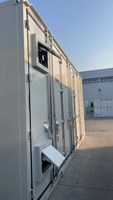 Nouvelle Conception Horizontal en Alliage d'Aluminium Moderne, Grilles d'Admission et de Sortie d'Air Automatiques pour Générateur à Accumulation d'Énergie, pour Atelier