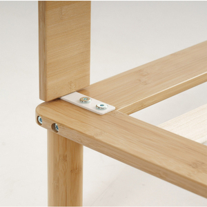 ZB BSCIモダンシンプルなデザイン竹製ベッドフレームヘッドボード付き無垢材プラットフォームサイズベッドルーム家具 - Product Image 4