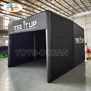 Simulador de <span class=keywords><strong>Golf</strong></span> Móvil para Exteriores, Recinto Inflable para Simulador de <span class=keywords><strong>Golf</strong></span> para Eventos y Campos de Práctica - Product Image 4