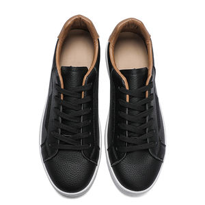 Chaussures décontractées à lacets, baskets minimalistes en cuir, nouvelle collection, vente en gros, chaussures de skate pour hommes - Product Image 5