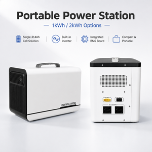 แหล่งจ่ายไฟสำรองแบบพกพา ลิเธียมไอออน คลื่นไซน์บริสุทธิ์ 220V 500W 1005Wh ชาร์จได้หลายพอร์ต สำหรับการเดินทางด้วยรถยนต์ 20260 - Product Image 3
