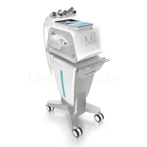 Appareil professionnel de beauté pour salon de spa, 6-en-1, hydro-microdermabrasion, oxygène H2O2, équipement facial pour les yeux et la tête - Product Image 4