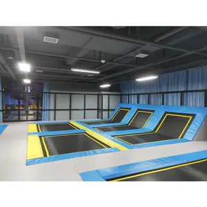 Aire de jeux intérieure de rembourrage d'approvisionnement commercial de parc de saut de prix usine et parc de trampoline actif pour les enfants
