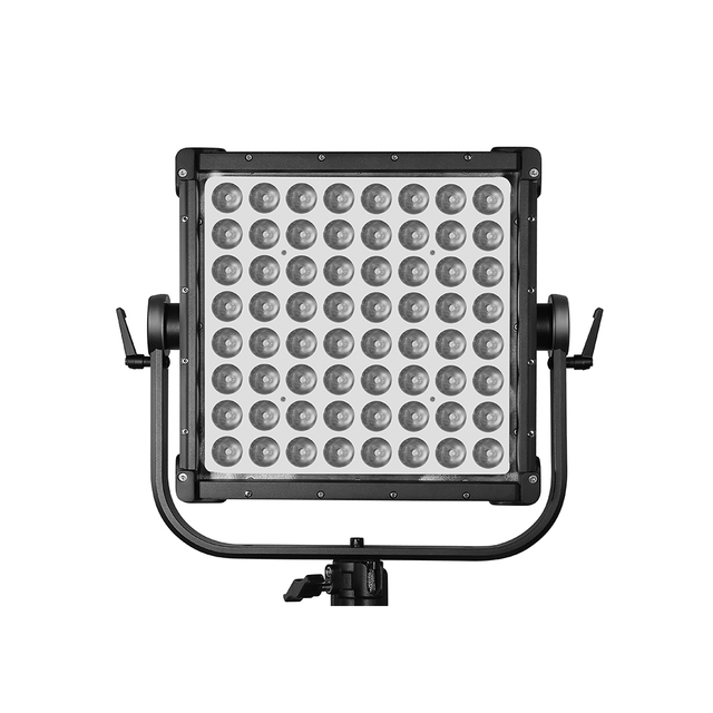 Waterproof Aluminum Studio Panel 650W RGB CW WW Full Spectrum 20 Beam Angle Hard Panel Light CRI96 CRMX App Control for Video
