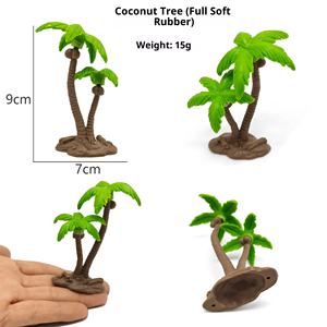 Accesorios para Mesa de Arena, Decoraciones de Animales de Granja, Dinosaurios, Palmeras, Volcán, Simulación Educativa para Niños - Product Image 6