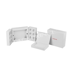 Caja de regalo blanca de gran oferta personalizada de primera calidad, cierre magnético para un Sellado seguro, divisores extraíbles para una organización flexible - Product Image 5