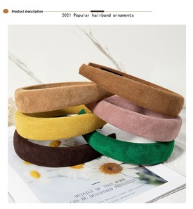 <span class=keywords><strong>Diadema</strong></span> coreana Dongdaemun de esponja marrón color té con leche, <span class=keywords><strong>diadema</strong></span> <span class=keywords><strong>azul</strong></span> <span class=keywords><strong>Klein</strong></span>, pinza para el pelo de gamuza estilo Instagram, dulce y popular en internet - Product Image 1