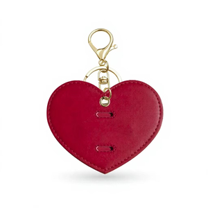 Portachiavi in Pelle a Forma di Cuore, Porta Occhiali da Sole, Clip Personalizzata <span class=keywords><strong>per</strong></span> Occhiali, Ciondolo a Cuore, Accessorio da Viaggio <span class=keywords><strong>per</strong></span> <span class=keywords><strong>Lei</strong></span>, Regalo - Product Image 5