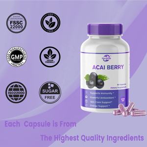 Capsule d'extrait de baies d'açaï à haute concentration, aliment fonctionnel HACCP - Product Image 4