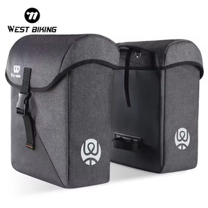 Sacoche de Selle Double Arrière WEST BIKING 35L pour VTT et Vélo de Route, Grande Capacité, en PVC, pour Cyclisme en Extérieur - Product Image 6